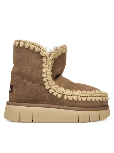 Дутики Mou серые