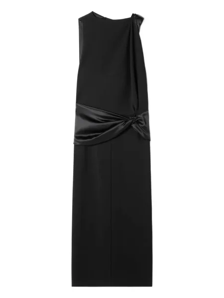 Rochie midi Lanvin până la genunchi de costum negru