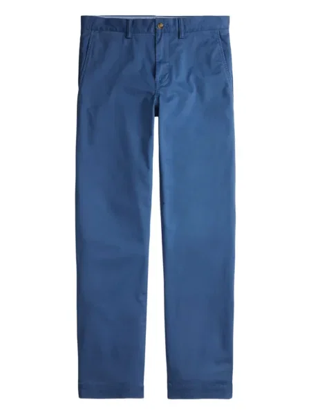 Șapcă Polo Ralph Lauren cu broderie din țesătură twill în carouri albastru