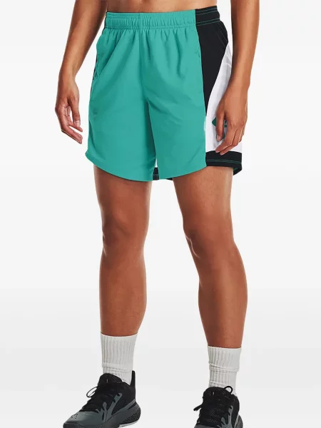 Pantaloni scurți Under Armour cu imagine verde