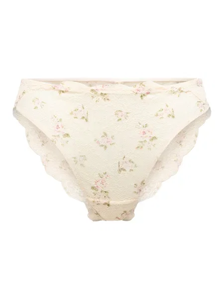 Lindex Slip Valerie oliv pudră / pal roz