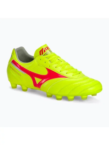 Futbal galaxia tenisky Mizuno reflexné žltá