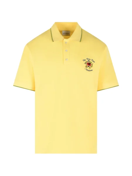 Поло тениска Drôle De Monsieur жълто