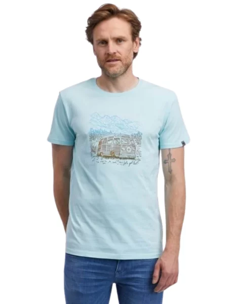 Ragwear Tricou Roggero / deschis / maro albastru