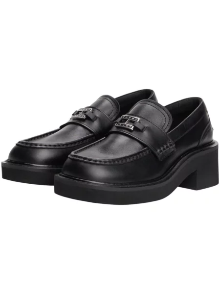 Loafersy Tommy Jeans černé