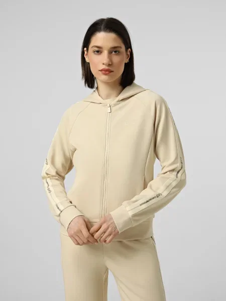 Кофта молочний поліестер/бавовна