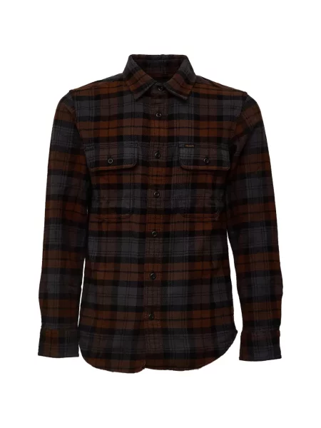 Cămașă Filson de flanelă maro