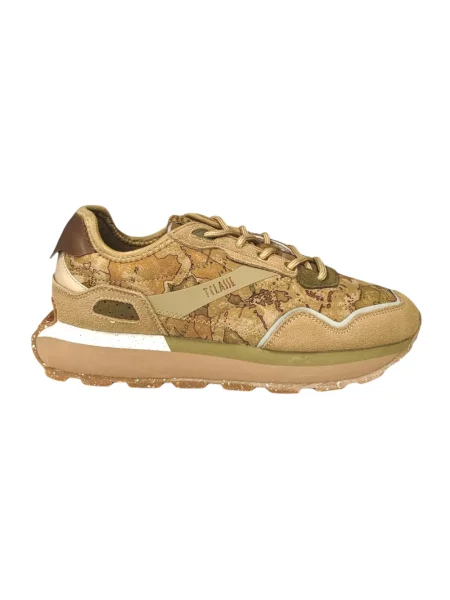 Sneakersy Alviero Martini 1a Classe skórzane beżowe