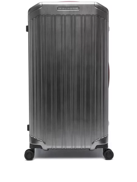 Kufr Piquadro s autogramem šedý