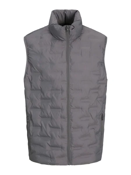 JACK & JONES Brezrokavnik JWHASTON' siva