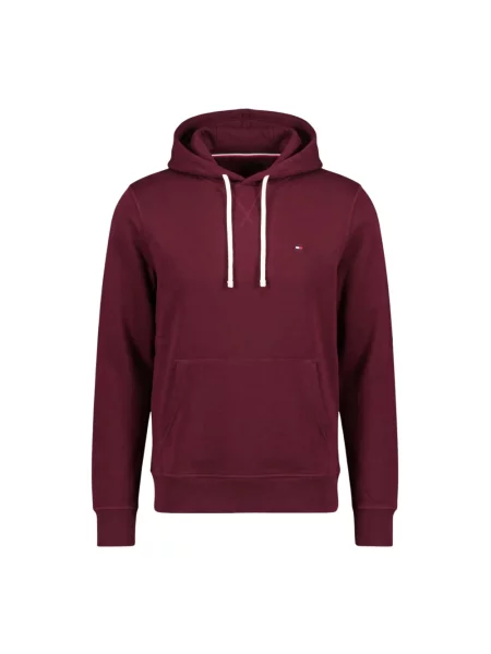 Bluza z kapturem Tommy Hilfiger z kapturem brązowa