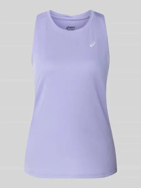 Top Asics Tiger z okrągłym dekoltem fioletowy