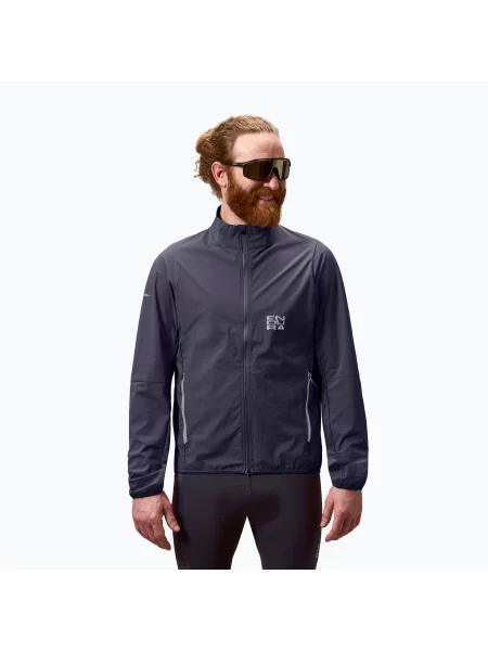 Férfi kerékpáros dzseki Endura Alltrack Ride Packable Jacket carbon grey. Méret: XL szürke