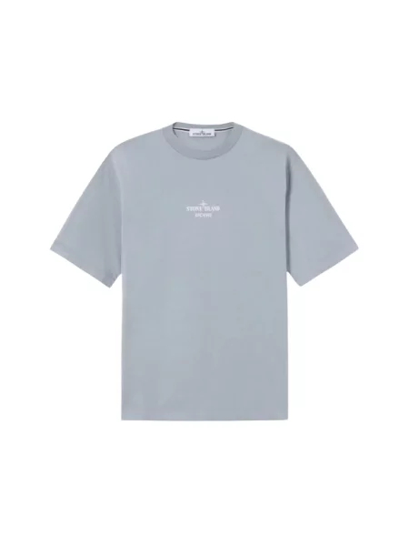 Koszulka Stone Island z kamieniami szara