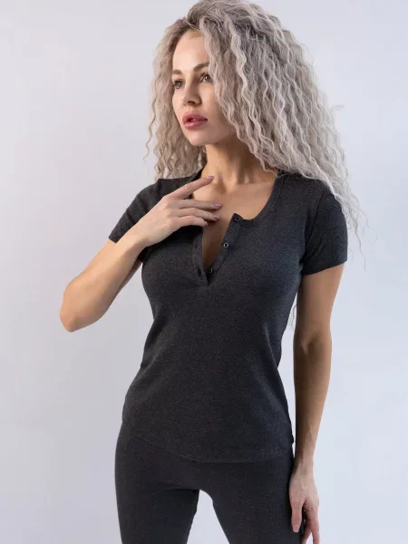 Футболка Leinle темно-сірий сіра