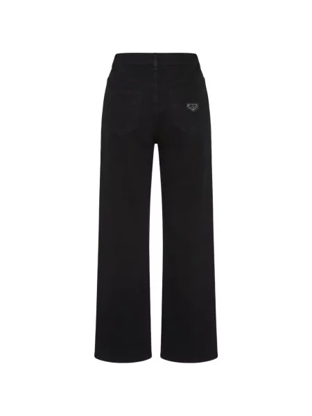 Blugi drepți Philipp Plein negru