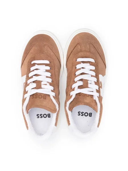 Sneakersy dziecięce Bosswear brązowe