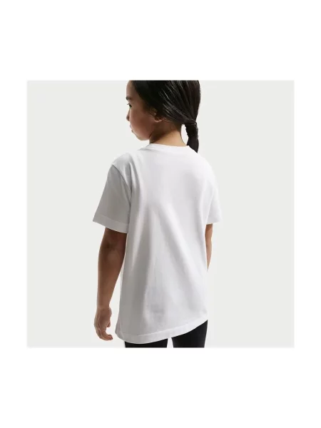 Tricou copii Nike alb