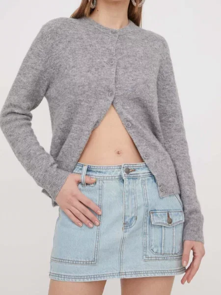 Džínová sukně Guess Originals mini modré