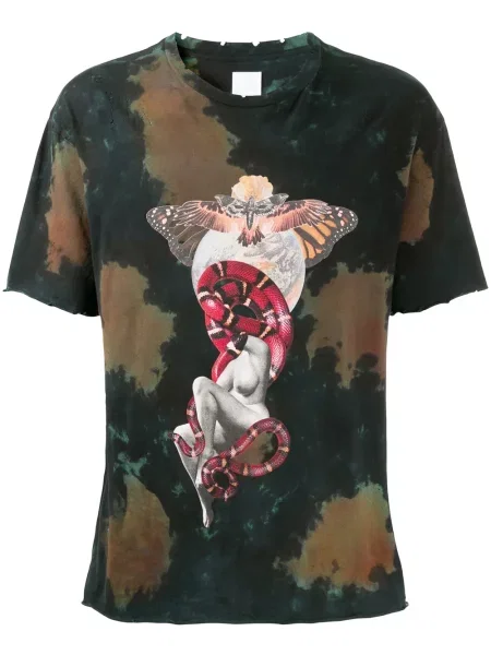 Tricou Alchemist cu imagine verde