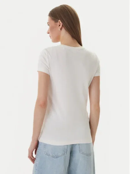 Guess Póló Slim Fit fehér