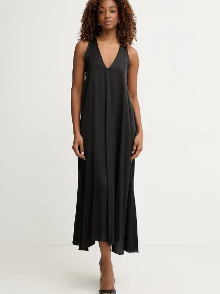 Haveone rochie de vară cu vâscoză negru