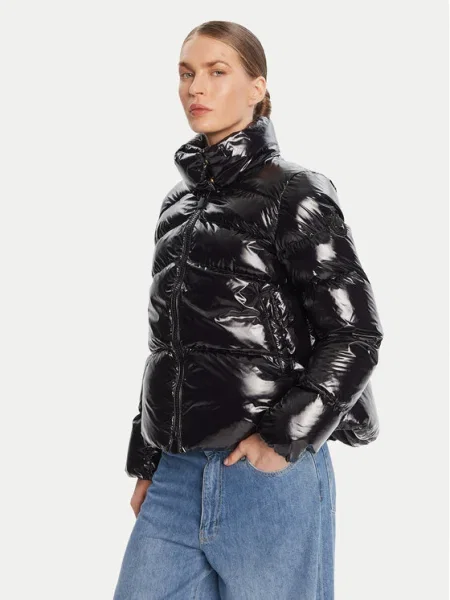 PINKO Зимно яке Caban черен