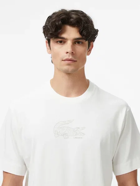 Футболка Lacoste білий