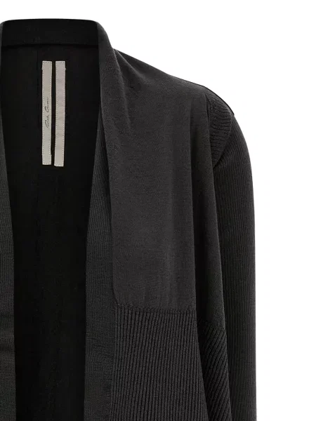Cardigan Rick Owens de lână negru