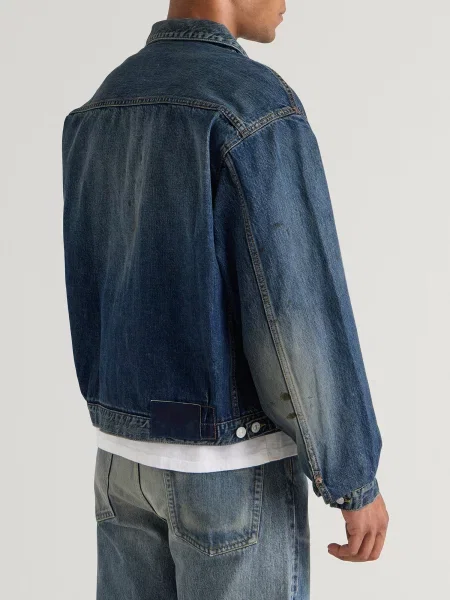 Kurtka jeansowa Visvim niebieska