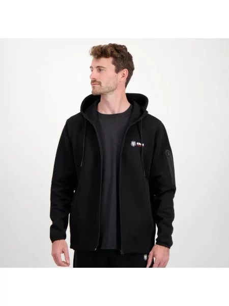 Bluza z kapturem Sporty Stade Toulousain dla mężczyzn czarna