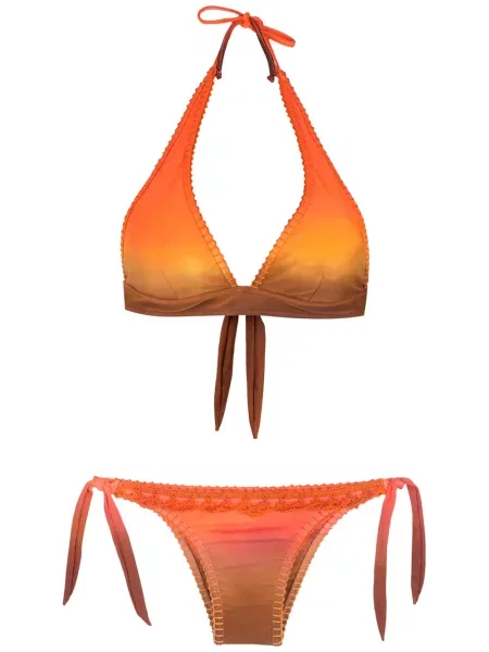 Haftowany tie dye bikini Amir Slama