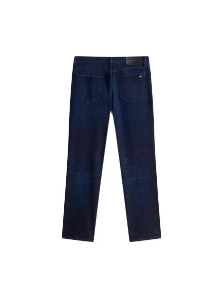 Blugi drepți Tommy Hilfiger Denton albastru