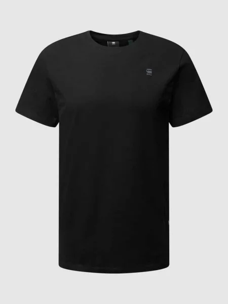 T-shirt o kroju regular fit z czystej bawełny G-star Raw czarna