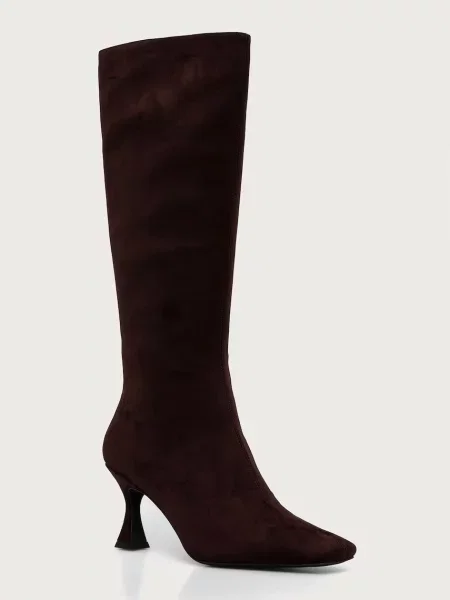 Jeffrey Campbell cizme cu cui pentru femei Check-Mate maro
