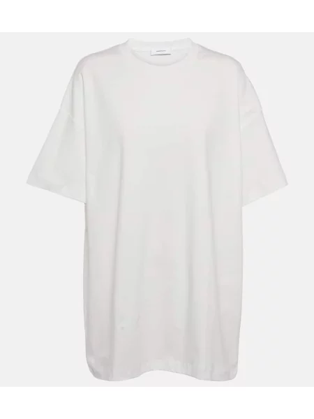 Tricou Wardrobe.nyc din jerseu alb