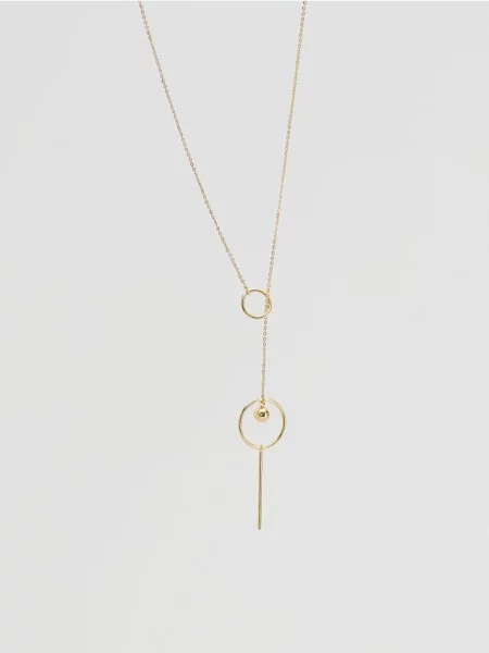 Reserved Colier cu pandantiv auriu