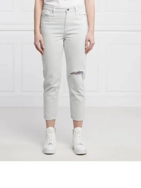 Armani Exchange Blugi | Boyfriend fit albastru