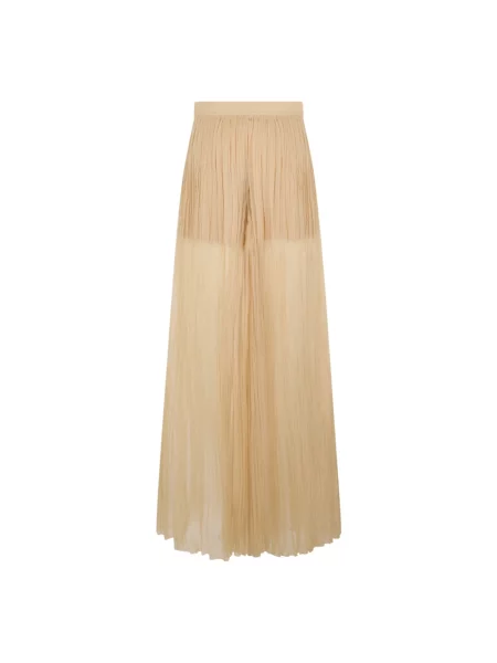 Długa spódnica maxi Alberta Ferretti beżowa
