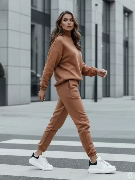 Komplet dresowy ARIELLA PREMIUM mokka Dstreet
