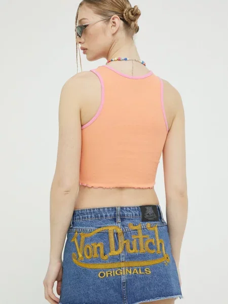 Топ Von Dutch помаранчевий