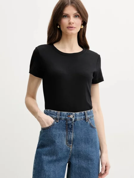 Marella tricou din LANGUE femei negru