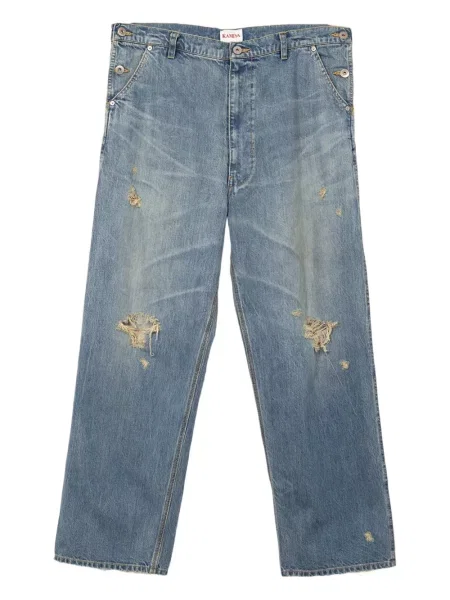 Kalhoty Kamiya s dírami modré