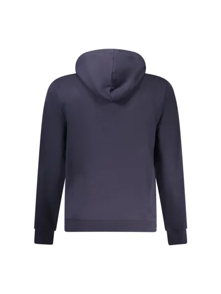 Bluza rozpinana z kapturem i kieszenią kangurką model ‘AYLMER’ Napapijri niebieska