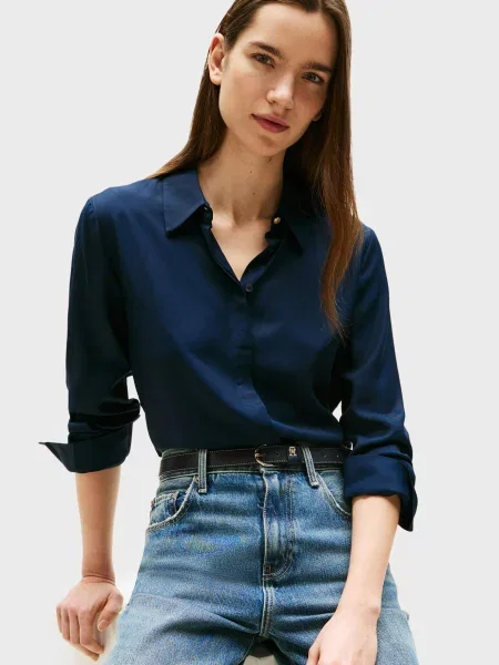 Сорочка Tommy Hilfiger синя