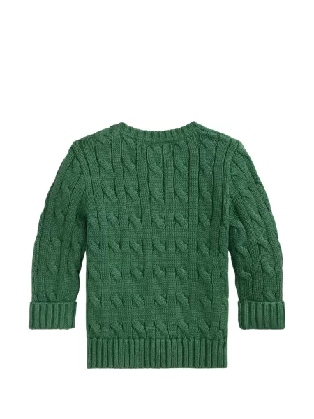 Sweter dziecięcy Polo Ralph Lauren zielony
