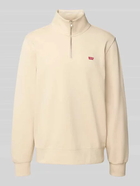 Bluza z detalem z logo Levi's beżowa