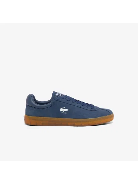 Lacoste Zamszowe Sneakersy Baseshot granatowy