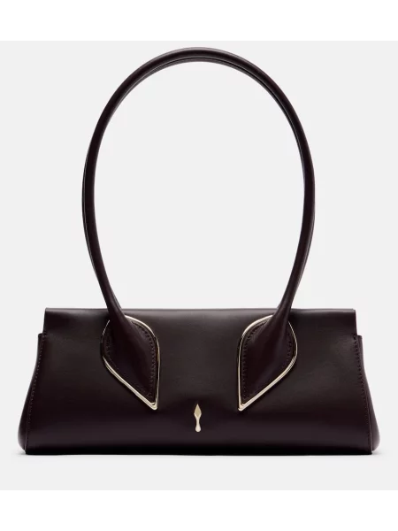 Geanta de piele Christian Louboutin din piele negru