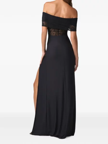 Rochie maxi Kiki De Montparnasse din dantelă negru